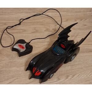 Batman Wired RC Car Batmobile WORKING Hasbro 1997 DC Comics Pre-owned